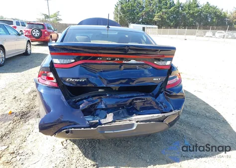 2015 Dodge Dart Sxt z USA, uszkodzony, nr VIN 1C3CDFBBXFD180953